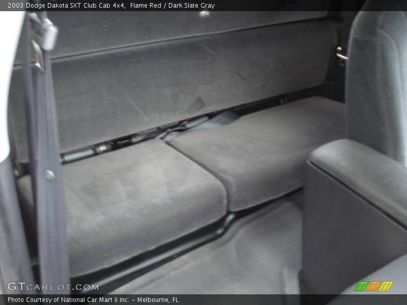Flame Red / Dark Slate Gray 2003 Dodge Dakota SXT Club Cab 4x4