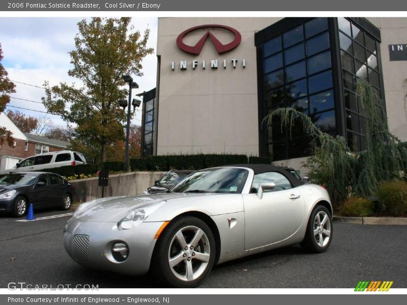 Cool Silver / Ebony 2006 Pontiac Solstice Roadster