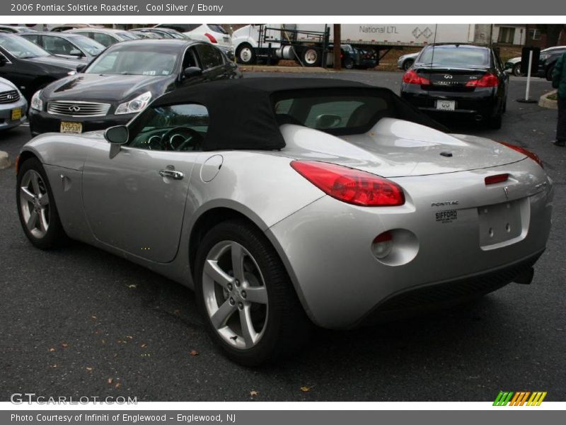Cool Silver / Ebony 2006 Pontiac Solstice Roadster