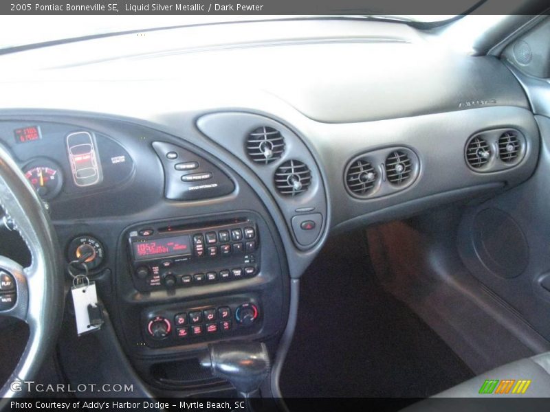 Liquid Silver Metallic / Dark Pewter 2005 Pontiac Bonneville SE