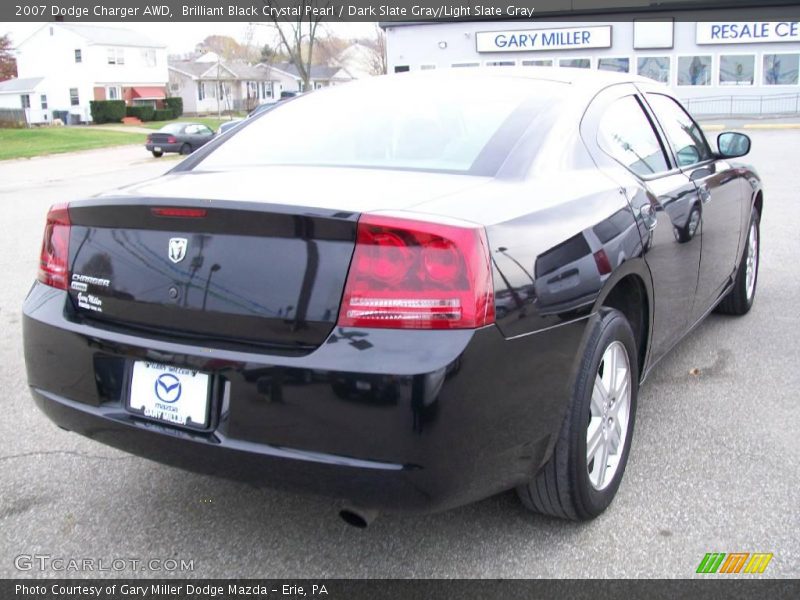 Brilliant Black Crystal Pearl / Dark Slate Gray/Light Slate Gray 2007 Dodge Charger AWD