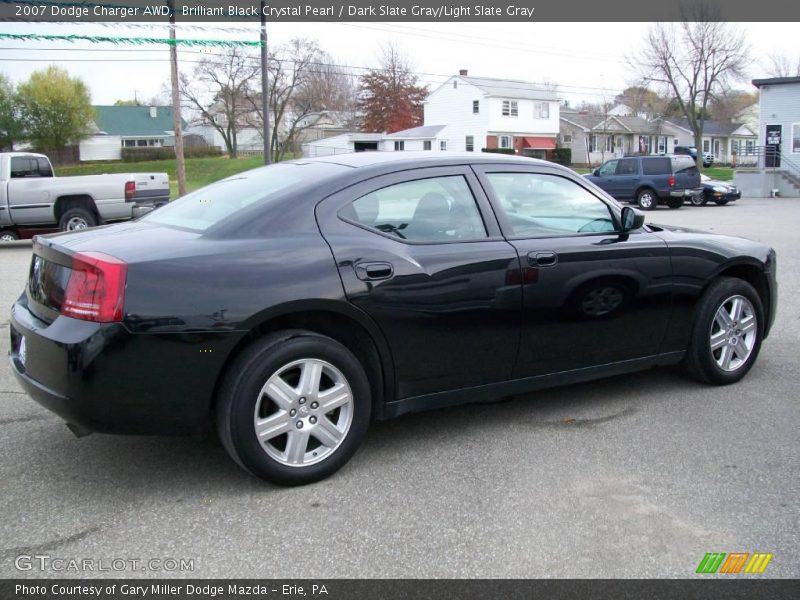 Brilliant Black Crystal Pearl / Dark Slate Gray/Light Slate Gray 2007 Dodge Charger AWD