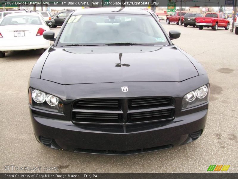 Brilliant Black Crystal Pearl / Dark Slate Gray/Light Slate Gray 2007 Dodge Charger AWD