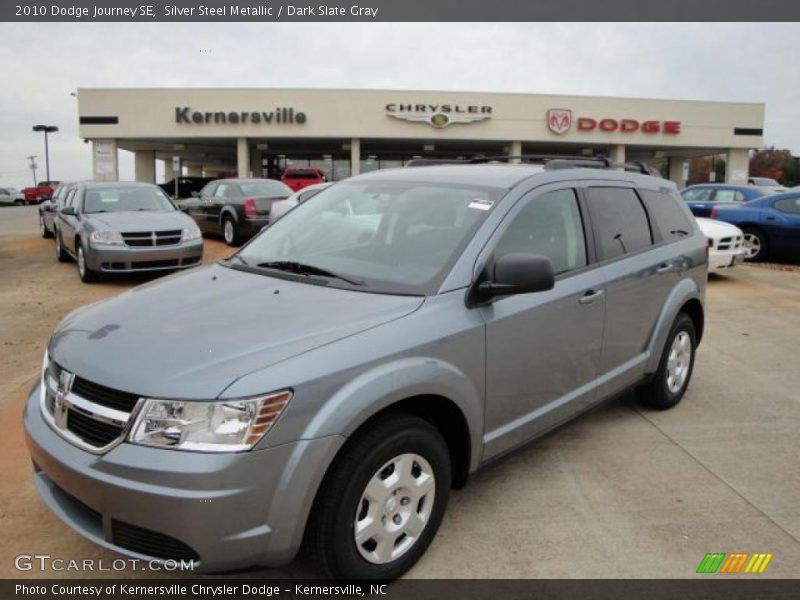Silver Steel Metallic / Dark Slate Gray 2010 Dodge Journey SE