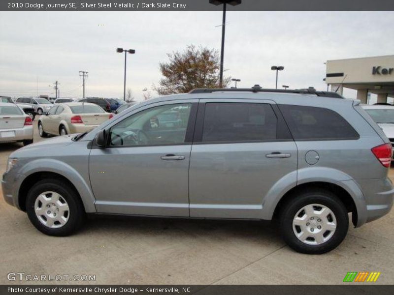 Silver Steel Metallic / Dark Slate Gray 2010 Dodge Journey SE