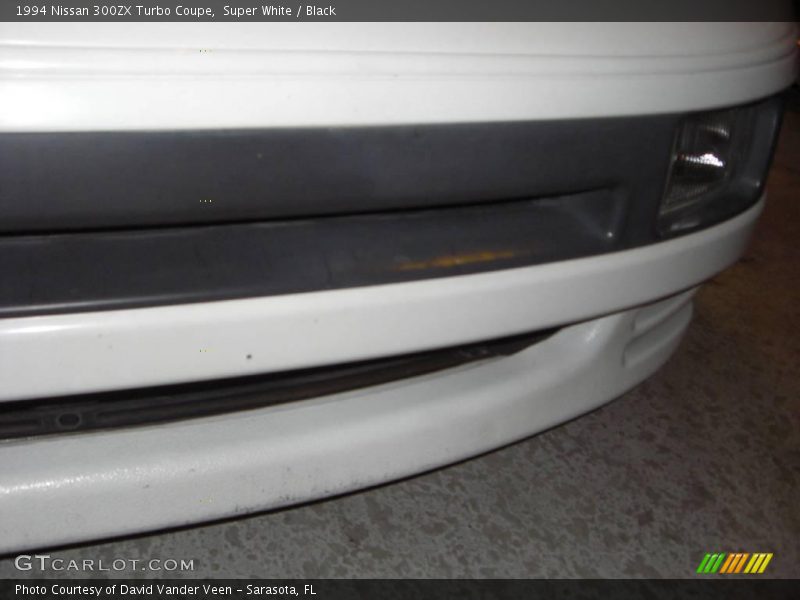 Super White / Black 1994 Nissan 300ZX Turbo Coupe