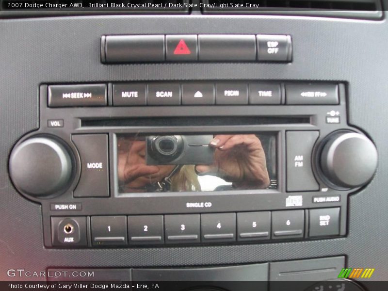 Brilliant Black Crystal Pearl / Dark Slate Gray/Light Slate Gray 2007 Dodge Charger AWD
