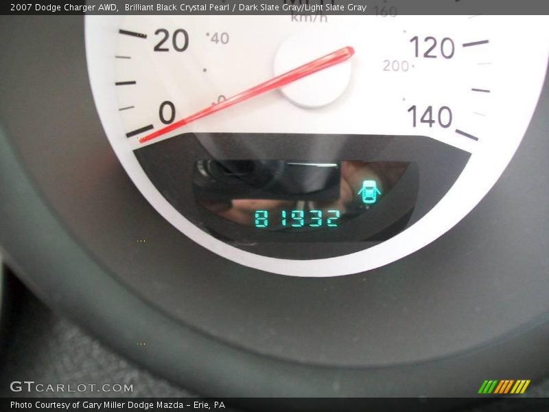 Brilliant Black Crystal Pearl / Dark Slate Gray/Light Slate Gray 2007 Dodge Charger AWD