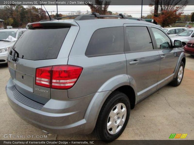 Silver Steel Metallic / Dark Slate Gray 2010 Dodge Journey SE
