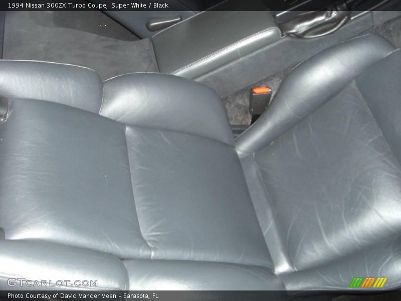 Super White / Black 1994 Nissan 300ZX Turbo Coupe