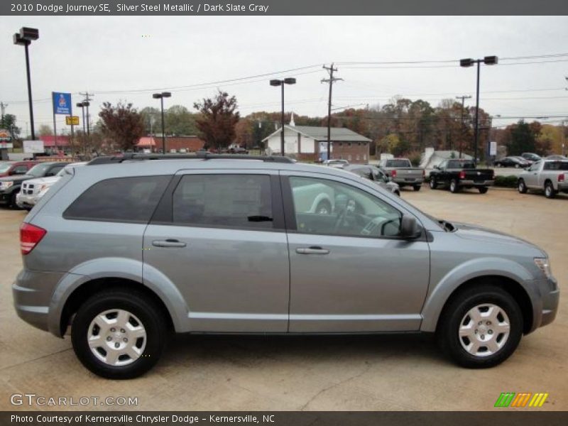 Silver Steel Metallic / Dark Slate Gray 2010 Dodge Journey SE