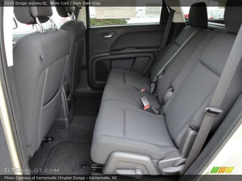 White Gold / Dark Slate Gray 2010 Dodge Journey SE