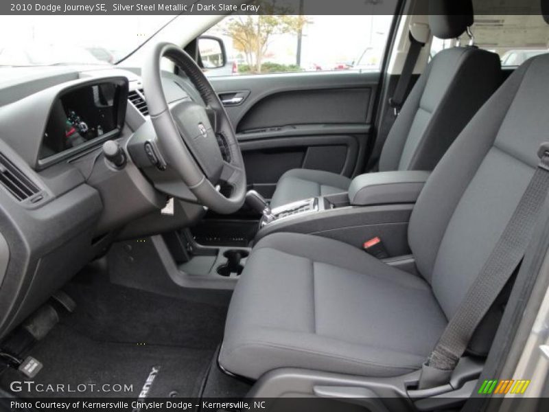 Silver Steel Metallic / Dark Slate Gray 2010 Dodge Journey SE