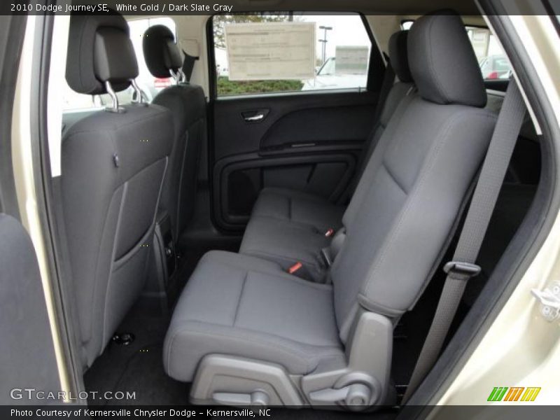 White Gold / Dark Slate Gray 2010 Dodge Journey SE