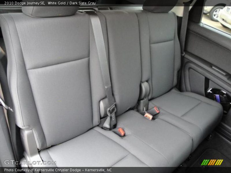 White Gold / Dark Slate Gray 2010 Dodge Journey SE