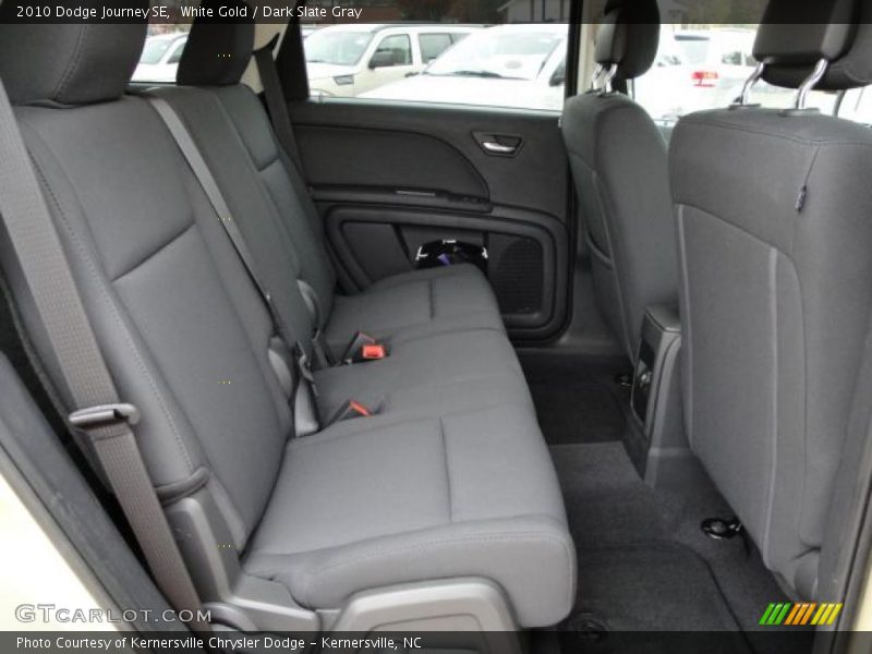 White Gold / Dark Slate Gray 2010 Dodge Journey SE