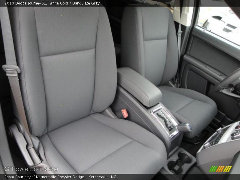 White Gold / Dark Slate Gray 2010 Dodge Journey SE