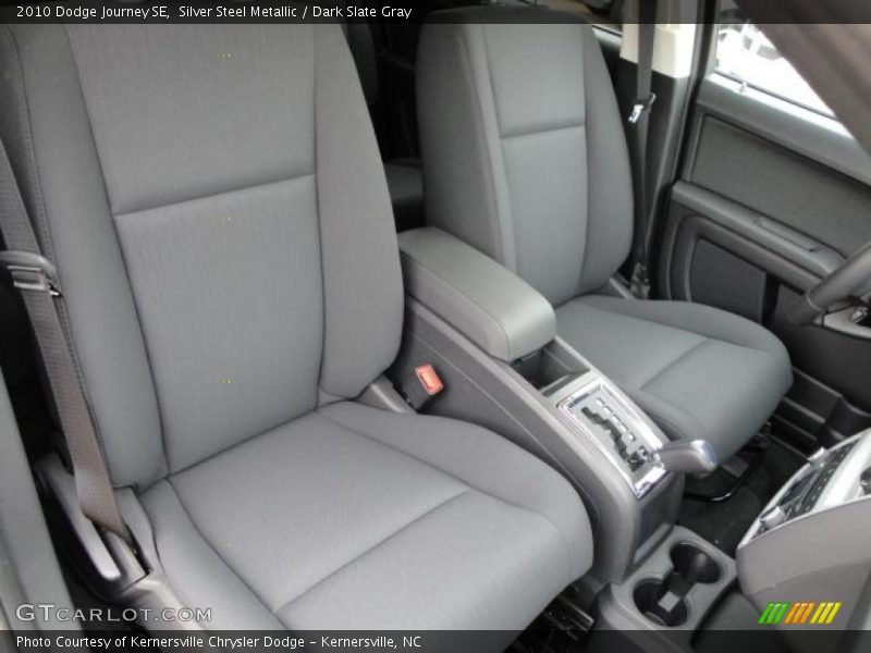 Silver Steel Metallic / Dark Slate Gray 2010 Dodge Journey SE