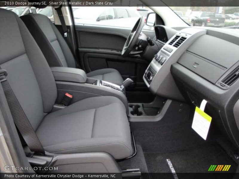 Silver Steel Metallic / Dark Slate Gray 2010 Dodge Journey SE