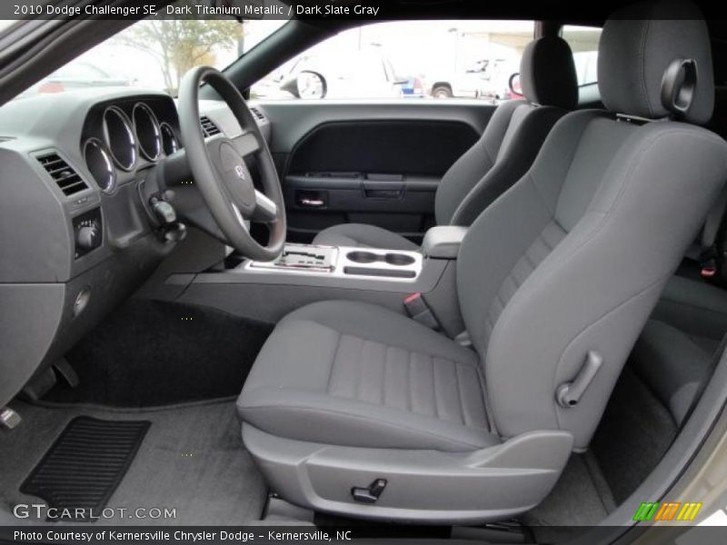 Dark Titanium Metallic / Dark Slate Gray 2010 Dodge Challenger SE