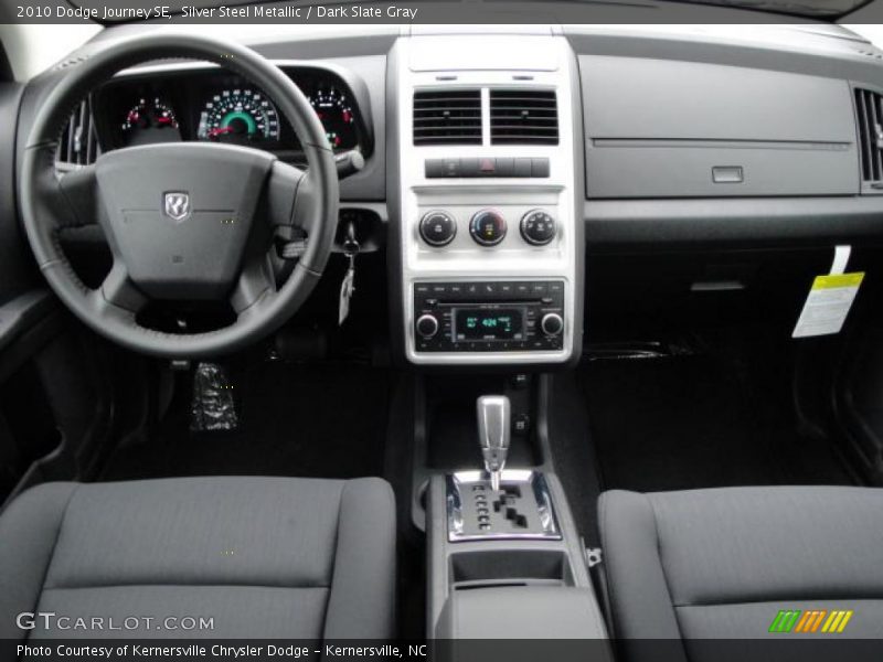 Silver Steel Metallic / Dark Slate Gray 2010 Dodge Journey SE