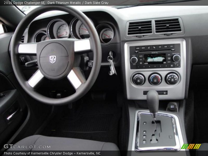 Dark Titanium Metallic / Dark Slate Gray 2010 Dodge Challenger SE