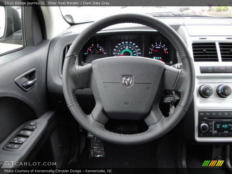 Silver Steel Metallic / Dark Slate Gray 2010 Dodge Journey SE