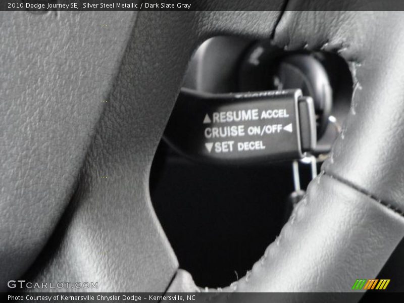 Silver Steel Metallic / Dark Slate Gray 2010 Dodge Journey SE