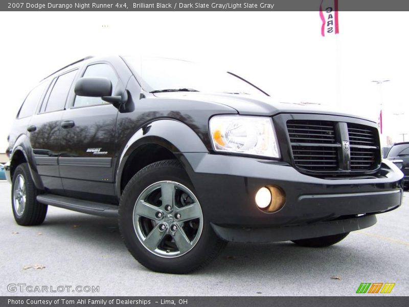 Brilliant Black / Dark Slate Gray/Light Slate Gray 2007 Dodge Durango Night Runner 4x4