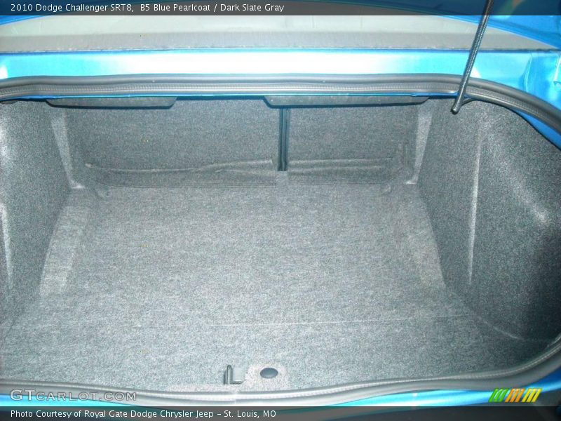 B5 Blue Pearlcoat / Dark Slate Gray 2010 Dodge Challenger SRT8