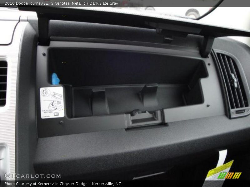 Silver Steel Metallic / Dark Slate Gray 2010 Dodge Journey SE
