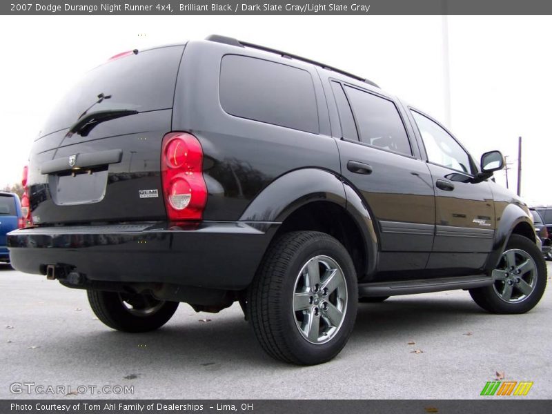 Brilliant Black / Dark Slate Gray/Light Slate Gray 2007 Dodge Durango Night Runner 4x4