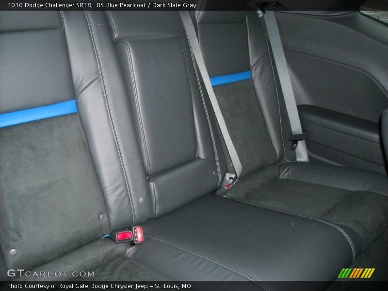 B5 Blue Pearlcoat / Dark Slate Gray 2010 Dodge Challenger SRT8