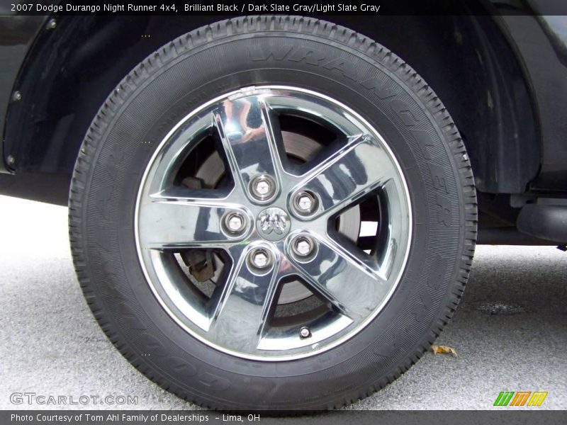 Brilliant Black / Dark Slate Gray/Light Slate Gray 2007 Dodge Durango Night Runner 4x4