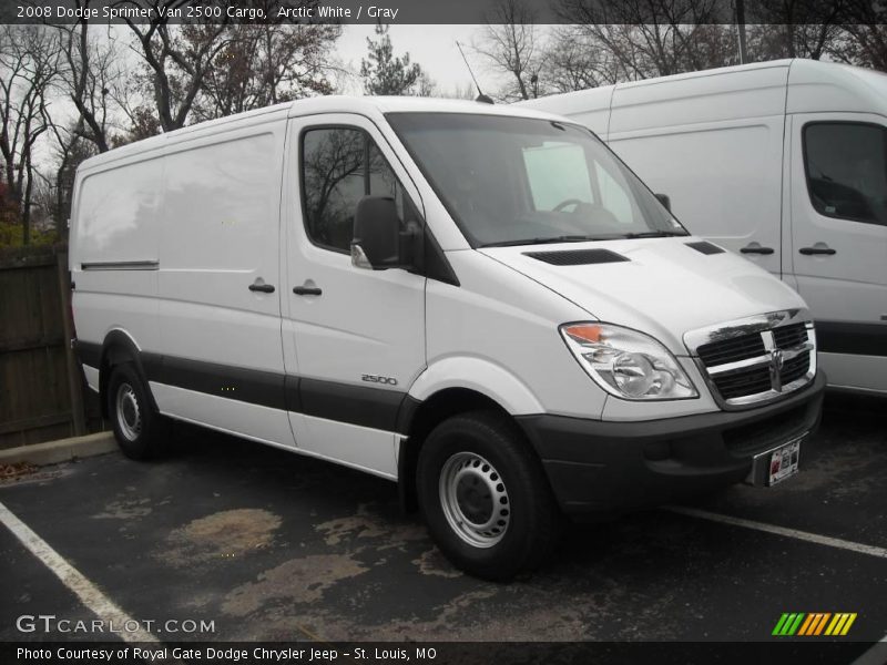 Arctic White / Gray 2008 Dodge Sprinter Van 2500 Cargo