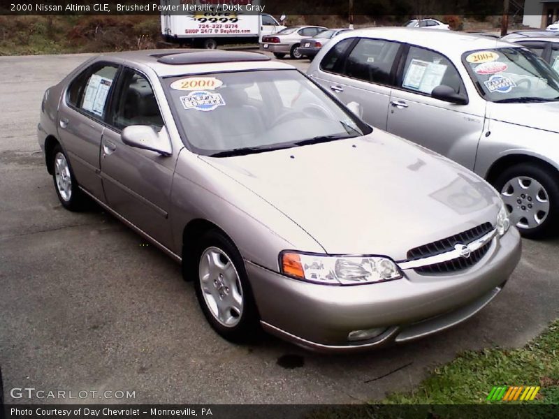 Brushed Pewter Metallic / Dusk Gray 2000 Nissan Altima GLE