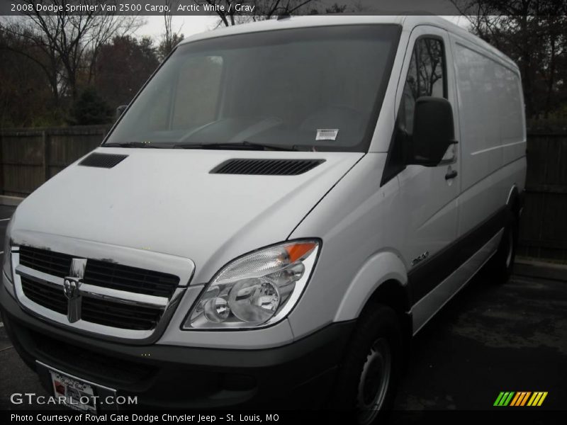 Arctic White / Gray 2008 Dodge Sprinter Van 2500 Cargo
