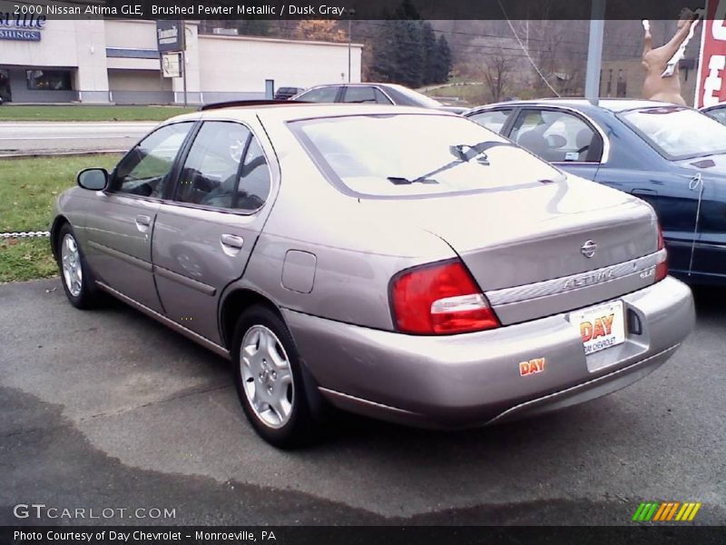 Brushed Pewter Metallic / Dusk Gray 2000 Nissan Altima GLE