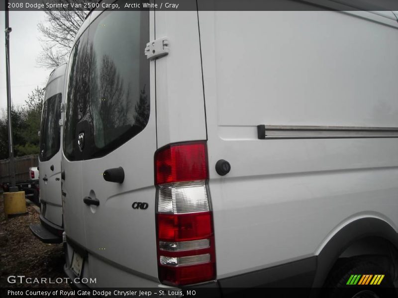 Arctic White / Gray 2008 Dodge Sprinter Van 2500 Cargo
