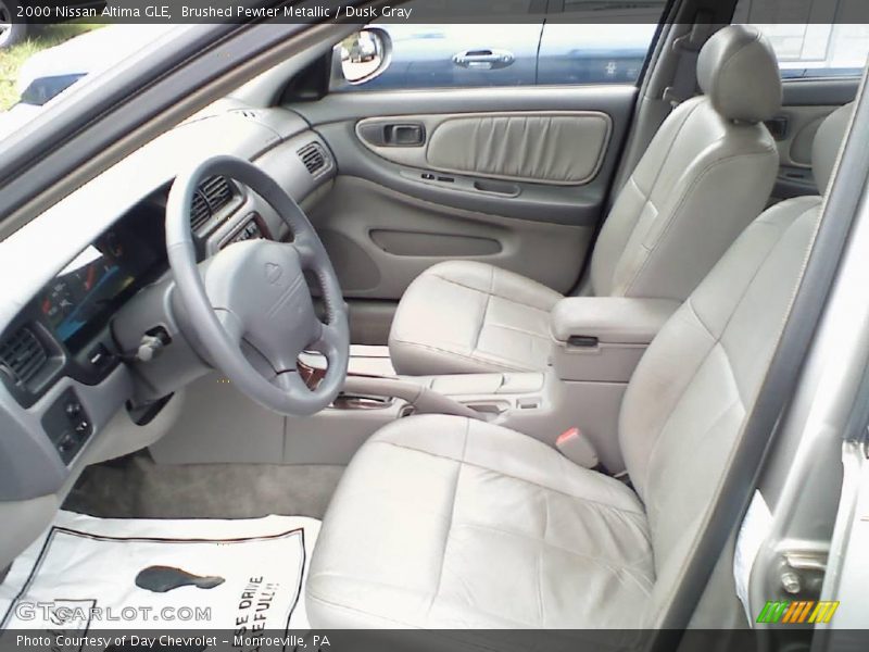 Brushed Pewter Metallic / Dusk Gray 2000 Nissan Altima GLE