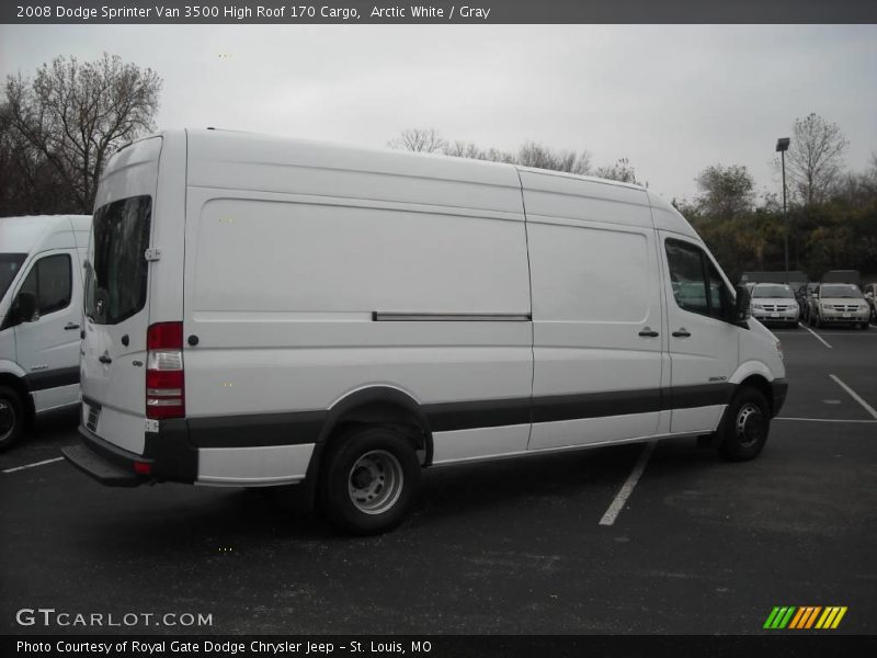 Arctic White / Gray 2008 Dodge Sprinter Van 3500 High Roof 170 Cargo