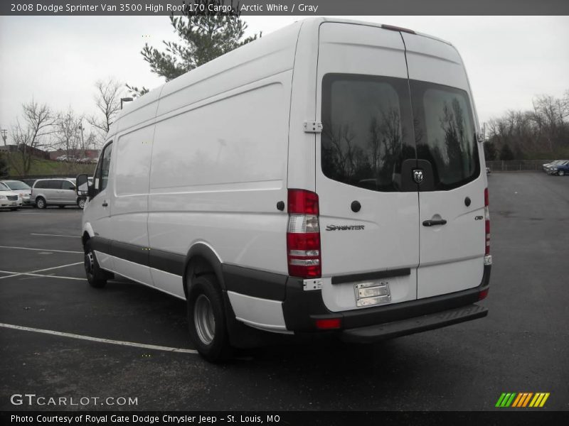 Arctic White / Gray 2008 Dodge Sprinter Van 3500 High Roof 170 Cargo