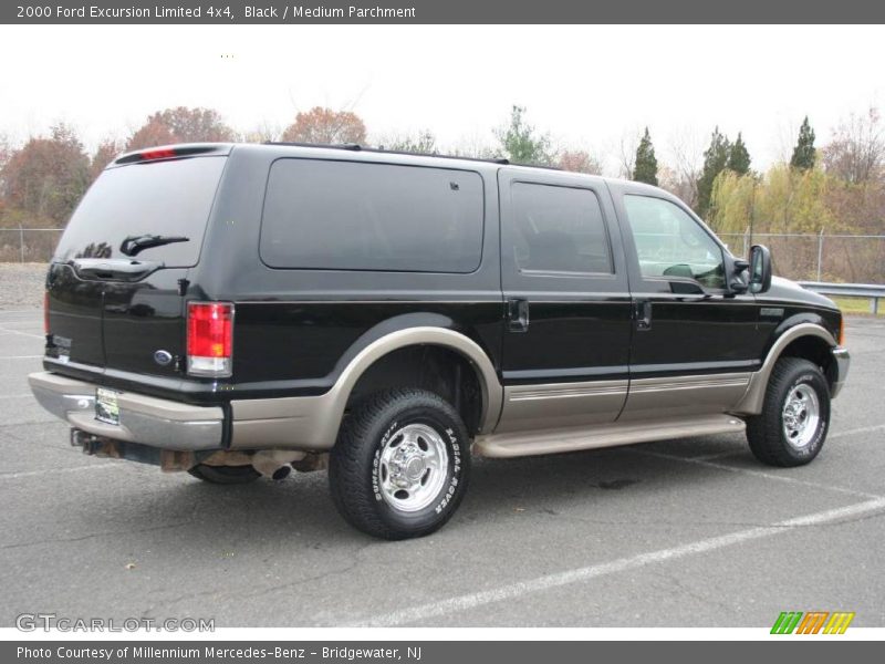 Black / Medium Parchment 2000 Ford Excursion Limited 4x4