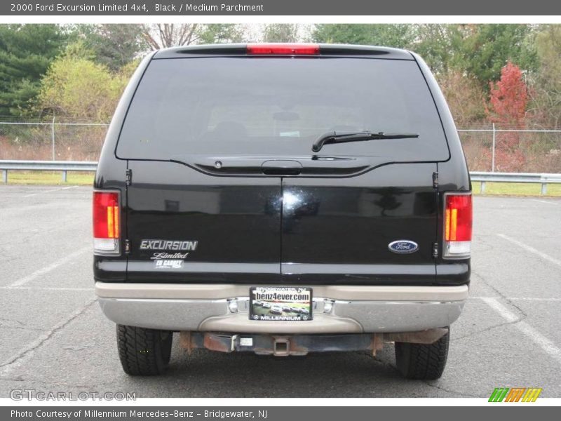 Black / Medium Parchment 2000 Ford Excursion Limited 4x4