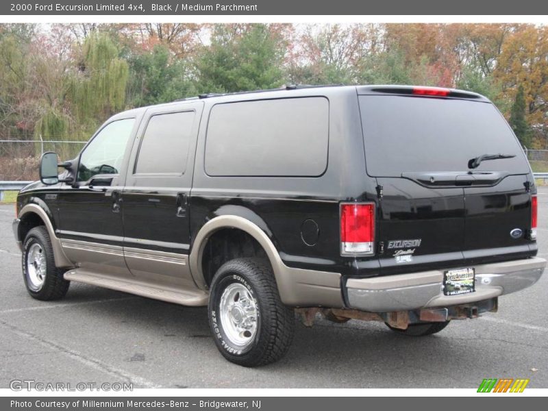 Black / Medium Parchment 2000 Ford Excursion Limited 4x4