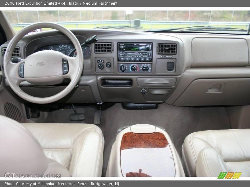 Black / Medium Parchment 2000 Ford Excursion Limited 4x4