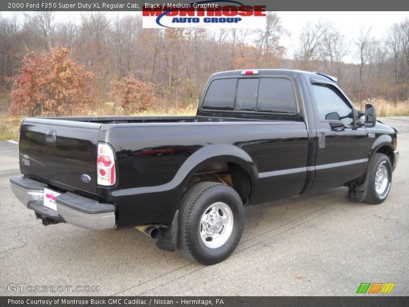 Black / Medium Graphite 2000 Ford F350 Super Duty XL Regular Cab