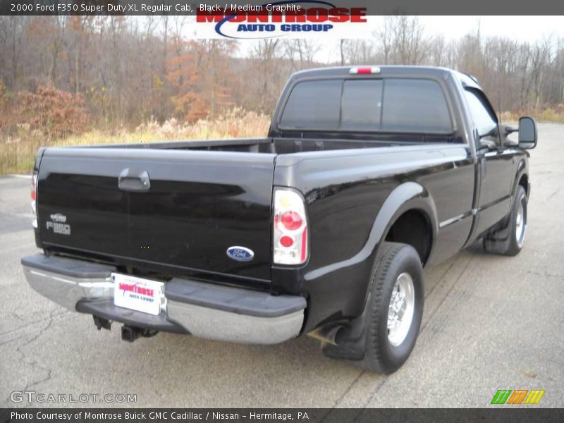 Black / Medium Graphite 2000 Ford F350 Super Duty XL Regular Cab