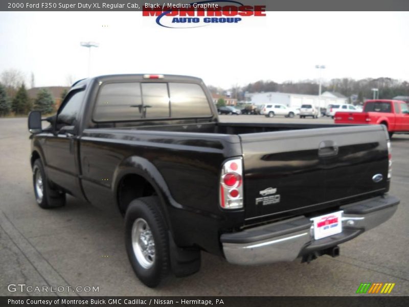 Black / Medium Graphite 2000 Ford F350 Super Duty XL Regular Cab
