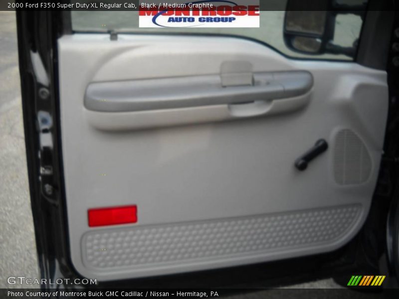 Black / Medium Graphite 2000 Ford F350 Super Duty XL Regular Cab